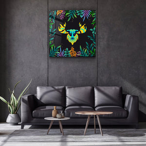 ・"Animal Republic-Deer"・Designers Collection Glass Wall Art - ArtDesigna Glass Printing Wall Art