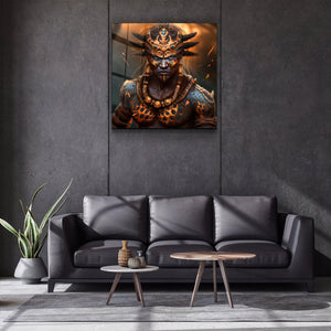 ."Warriors 2". Secret World Collection Glass Wall Art - ArtDesigna Glass Printing Wall Art