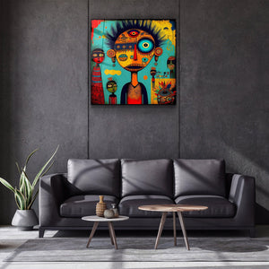 ."Africans". Designer's Collection Glass Wall Art - ArtDesigna Glass Printing Wall Art