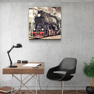 ・"Train"・Glass Wall Art - ArtDesigna Glass Printing Wall Art
