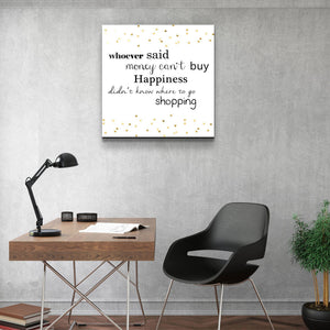 ・"Shopping"・Glass Wall Art - ArtDesigna Glass Printing Wall Art