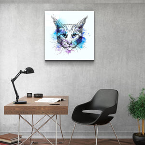 ・"Cat"・Glass Wall Art - ArtDesigna Glass Printing Wall Art