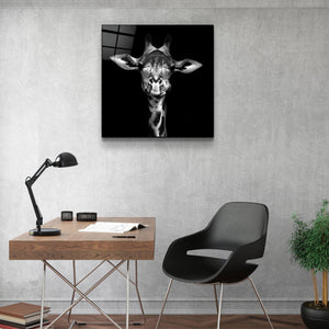 ・"Giraffe"・Glass Wall Art - ArtDesigna Glass Printing Wall Art