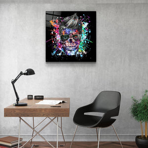 ・"Skulla2"・Glass Wall Art - ArtDesigna Glass Printing Wall Art