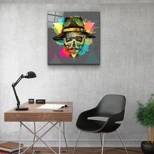・"Skulla4"・Glass Wall Art - ArtDesigna Glass Printing Wall Art