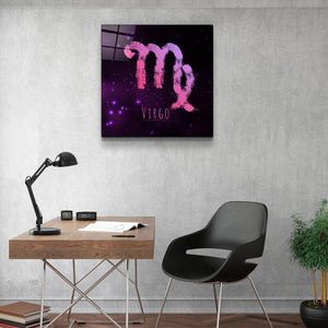 ."Zodiac V2 - Virgo". Glass Wall Art - ArtDesigna Glass Printing Wall Art