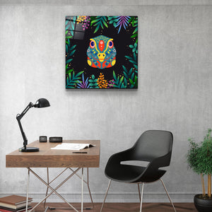 ・"Animal Republic-Iguana"・Designers Collection Glass Wall Art - ArtDesigna Glass Printing Wall Art