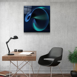 ."Bract". Designer's Collection Glass Wall Art - ArtDesigna Glass Printing Wall Art