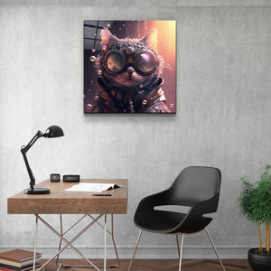 ."Spotter". Secret World Collection Glass Wall Art - ArtDesigna Glass Printing Wall Art