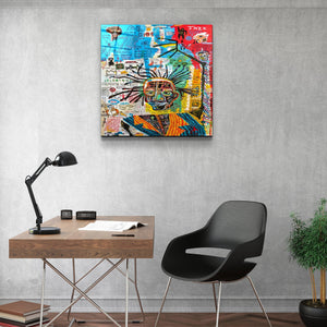 ."Abstract Weird". Designer's Collection Glass Wall Art - ArtDesigna Glass Printing Wall Art