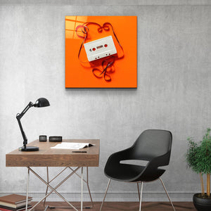 ."Cassette". Designer's Collection Glass Wall Art - ArtDesigna Glass Printing Wall Art