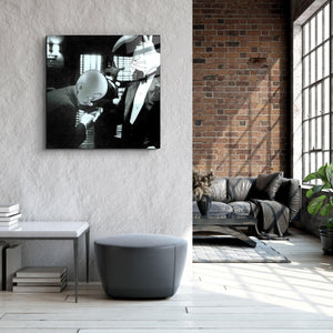 ・"Don Bunny - GodFather"・Designers Collection Glass Wall Art - ArtDesigna Glass Printing Wall Art