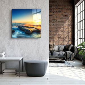 ・"Sunset"・Glass Wall Art - ArtDesigna Glass Printing Wall Art