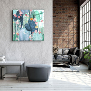 ・"Cactus"・Glass Wall Art - ArtDesigna Glass Printing Wall Art