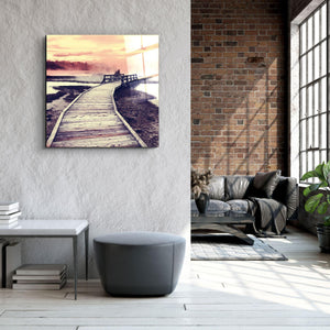 ・"Sunset Landscape 2"・Glass Wall Art - ArtDesigna Glass Printing Wall Art