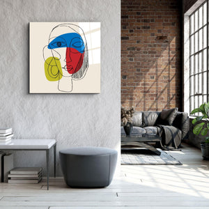・"Closeup Drawing"・Glass Wall Art - ArtDesigna Glass Printing Wall Art