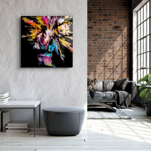 ・"Boom Head"・Glass Wall Art - ArtDesigna Glass Printing Wall Art