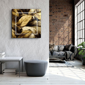 ・"Leaves "・Glass Wall Art - ArtDesigna Glass Printing Wall Art