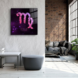 ."Zodiac V2 - Virgo". Glass Wall Art - ArtDesigna Glass Printing Wall Art