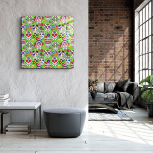 ・"Latino Skulls"・Glass Wall Art - ArtDesigna Glass Printing Wall Art