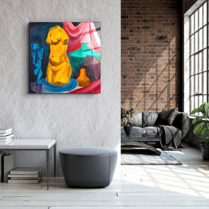 ・"The Body"・Hand-Drawn Image - Glass Wall Art - ArtDesigna Glass Printing Wall Art