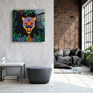 ・"Animal Republic-Puma"・Designers Collection Glass Wall Art - ArtDesigna Glass Printing Wall Art
