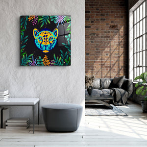 ・"Animal Republic-Cheetah"・Designers Collection Glass Wall Art - ArtDesigna Glass Printing Wall Art