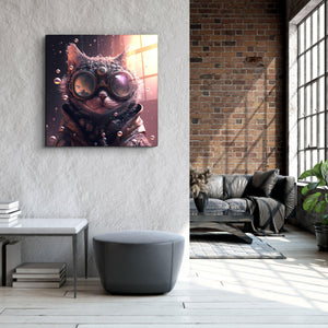 ."Spotter". Secret World Collection Glass Wall Art - ArtDesigna Glass Printing Wall Art