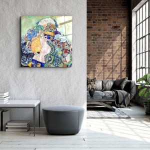 ."Baby (Cradle)by Gustav Klimt (1917–1918) .". Glass Wall Art - ArtDesigna Glass Printing Wall Art