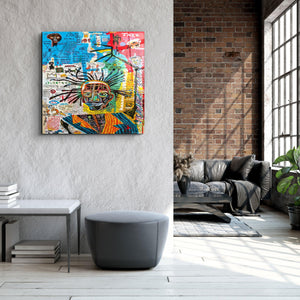 ."Abstract Weird". Designer's Collection Glass Wall Art - ArtDesigna Glass Printing Wall Art