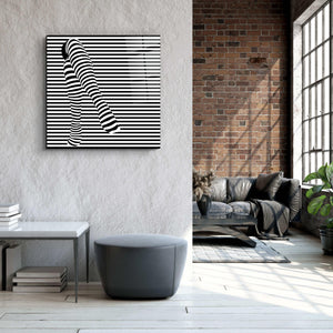 ."Line Legs". Designer's Collection Glass Wall Art - ArtDesigna Glass Printing Wall Art