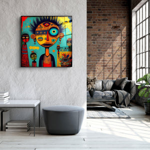 ."Africans". Designer's Collection Glass Wall Art - ArtDesigna Glass Printing Wall Art