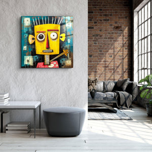 ."Rocker". Designer's Collection Glass Wall Art - ArtDesigna Glass Printing Wall Art