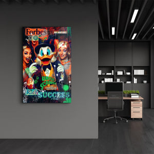 Rich Success Stories by Mr. Pablo Costa – Glass Wall Art