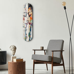 Two Girls | Glass Wall Art - Artdesigna