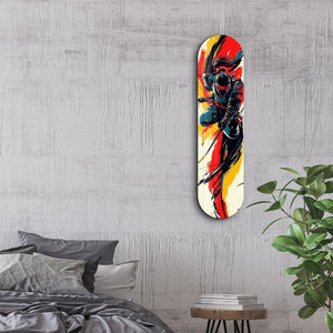 Ninja 3 | Glass Wall Art - Artdesigna