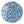 Blue Terrazzo | Rounded Glass Wall Art - Artdesigna