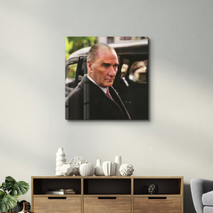 Mustafa Kemal Atatürk II - Cam Duvar Tablosu