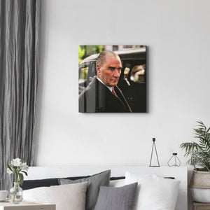 Mustafa Kemal Atatürk II - Cam Duvar Tablosu