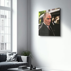 Mustafa Kemal Atatürk II - Cam Duvar Tablosu