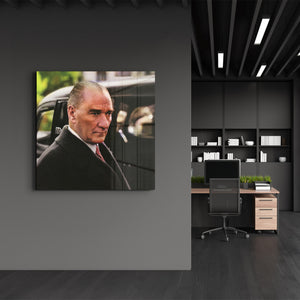 Mustafa Kemal Atatürk II - Cam Duvar Tablosu