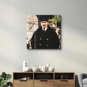 Mustafa Kemal Atatürk III - Cam Duvar Tablosu