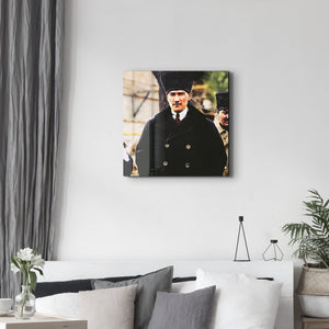 Mustafa Kemal Atatürk III - Cam Duvar Tablosu