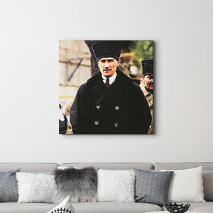 Mustafa Kemal Atatürk III - Cam Duvar Tablosu