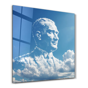 Mustafa Kemal Atatürk XII - Cam Duvar Tablosu
