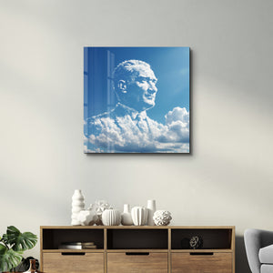 Mustafa Kemal Atatürk XII - Cam Duvar Tablosu