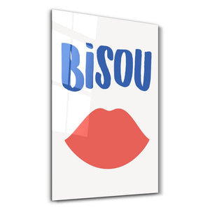 BISOU | Glass Wall Art - Artdesigna