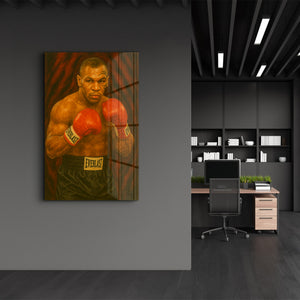 Power – by HMZ Cam Duvar Tablosu