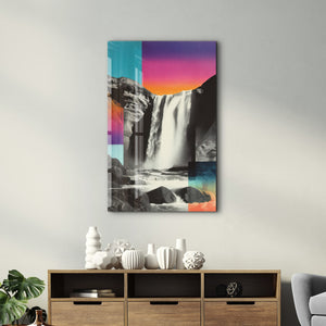 Yüksek Spektrum – Cam Duvar Tablosu