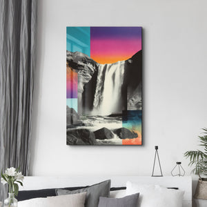 Yüksek Spektrum – Cam Duvar Tablosu